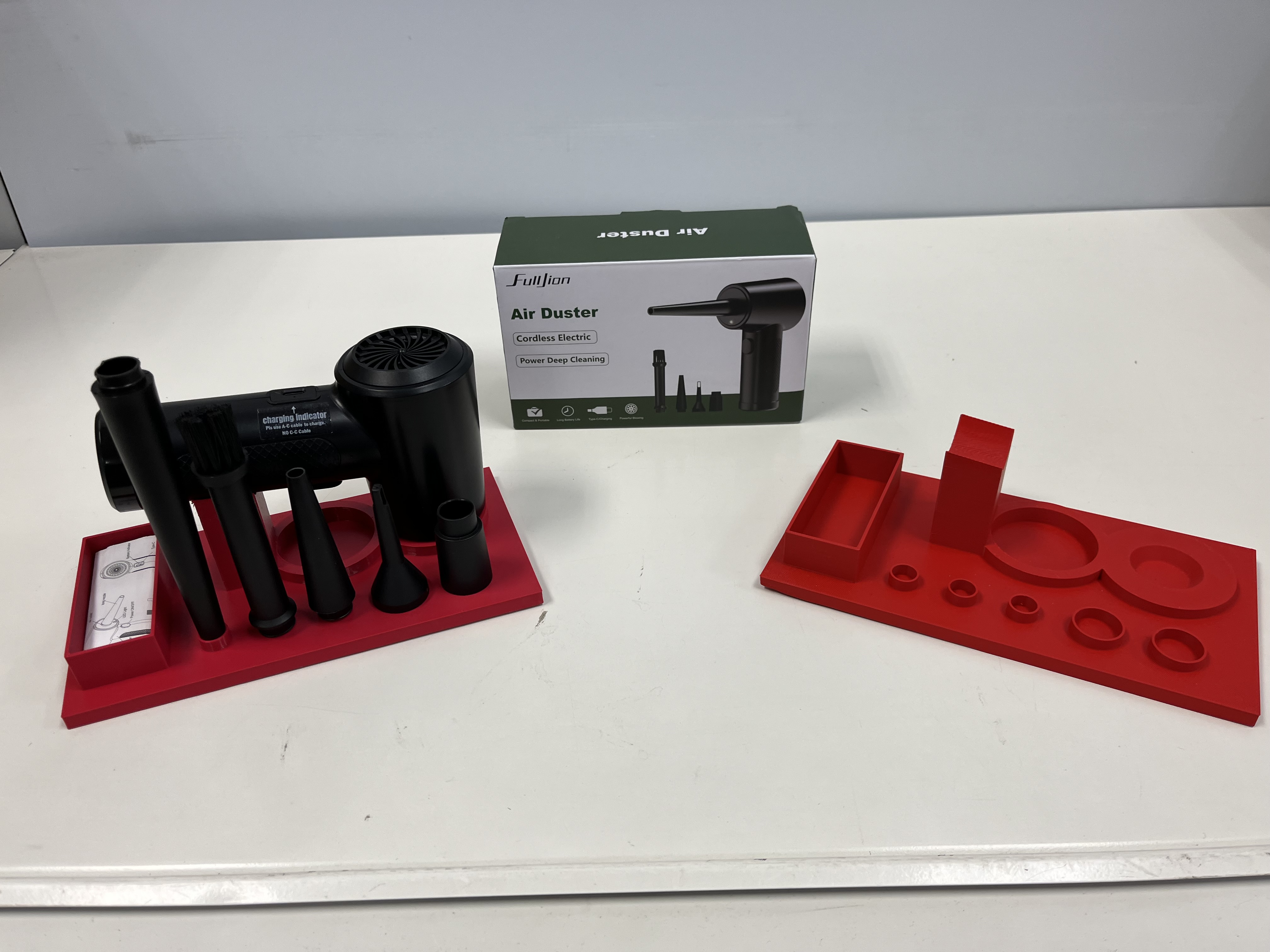 Fulljion electric air duster dock / stand