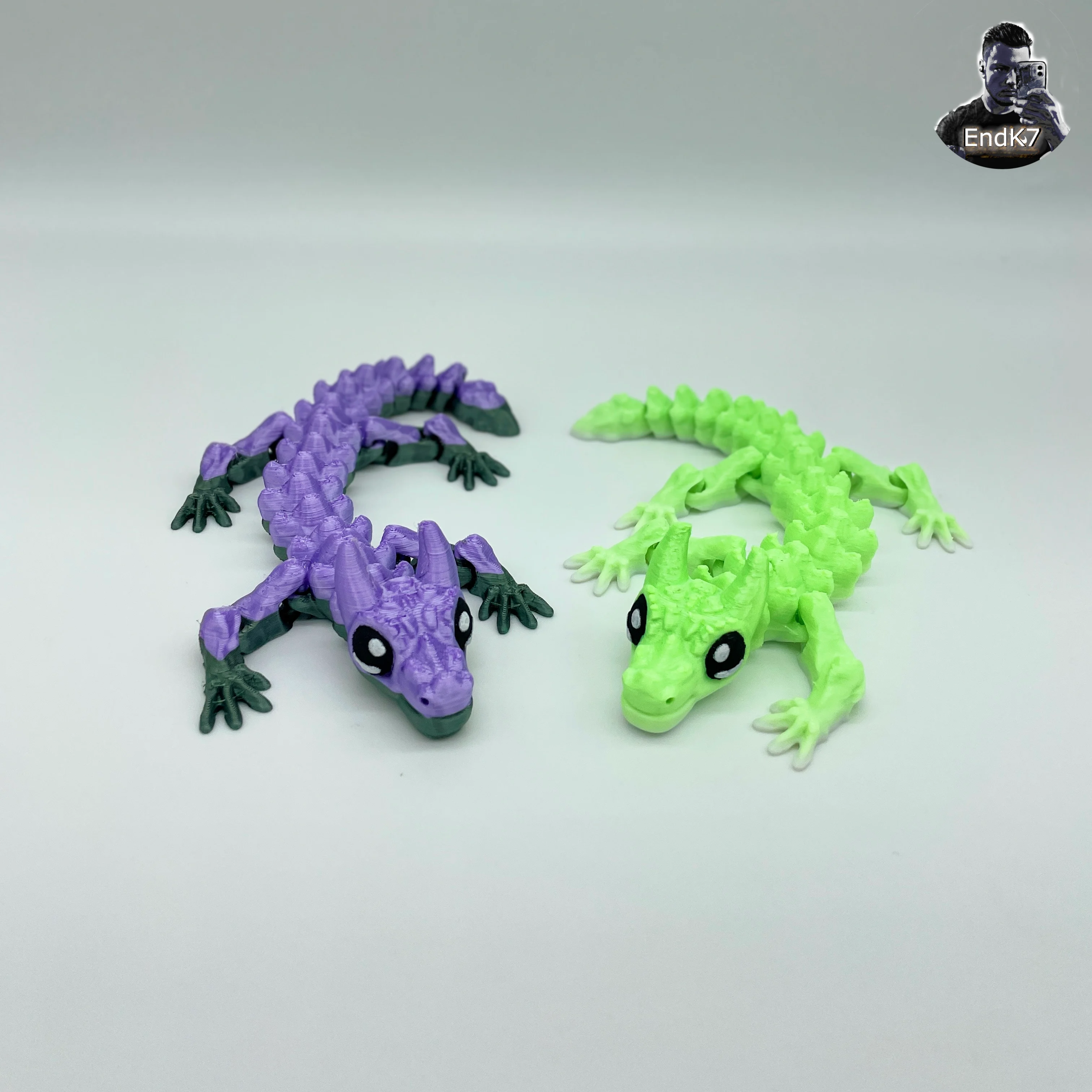 Baby Bull Dragon - Flexi - Print in Place - No Supports - Fantasy
