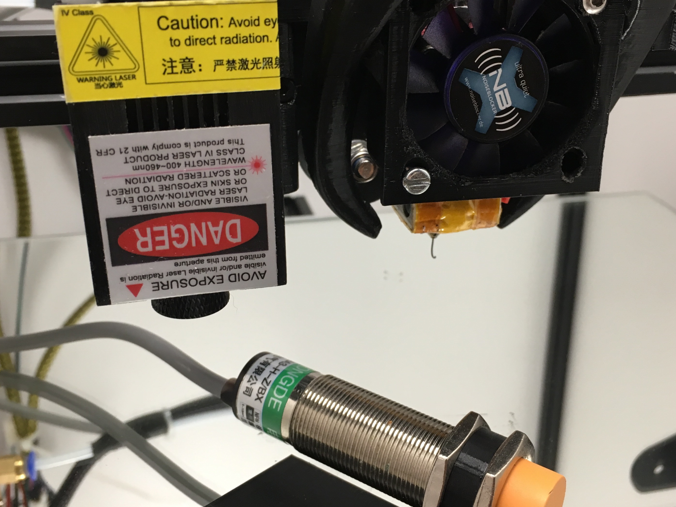 Creality CR-10 or Ender 2 3 Multi Mount with Laser Module plate - Toolholder