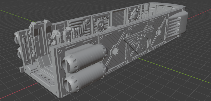 Boarding Pod for Space Corridor Tile Set