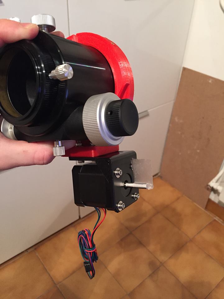 Platine pour moteur sur Porte oculaire