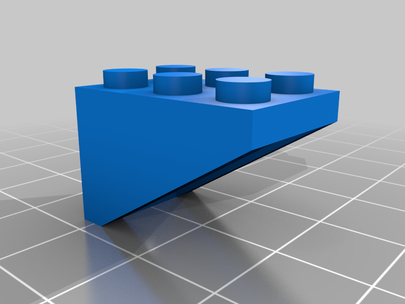 Mount Brick: LEGO® Compatable 2x3 Brick Mount