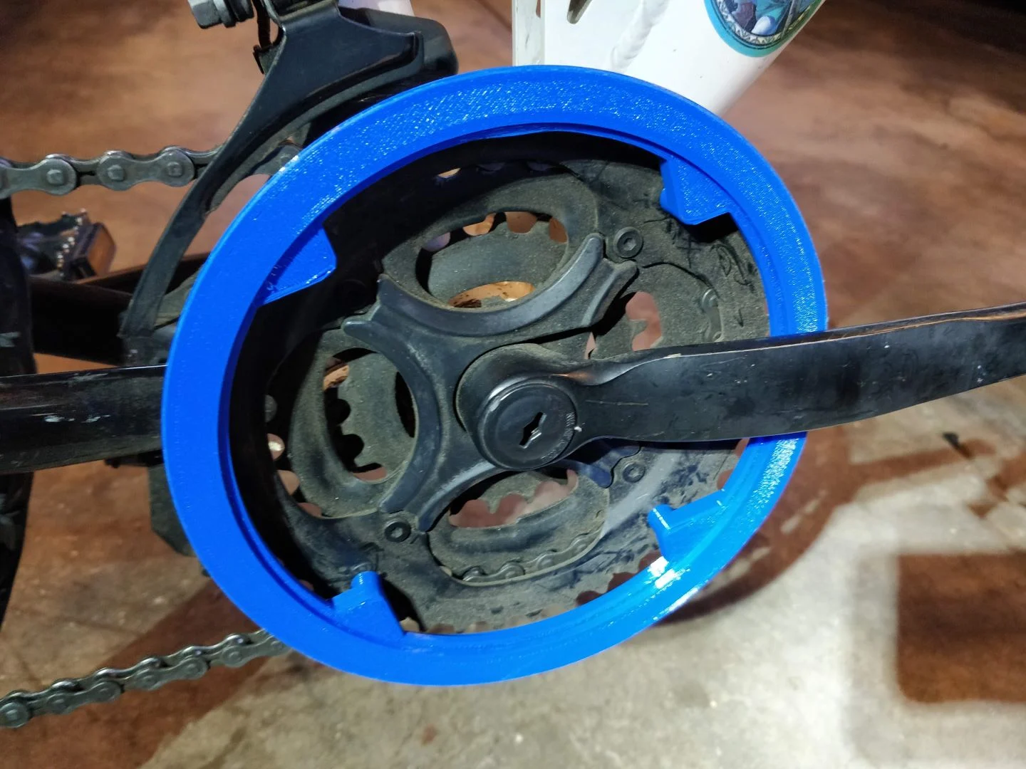 Bike Chain Sprocket Guard (Bicycle) - customizable / parametric