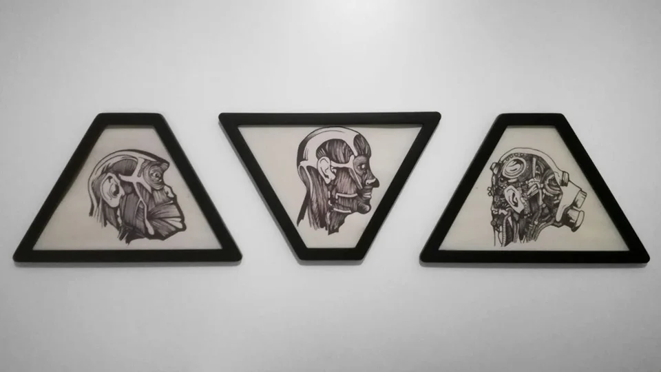 Triangular Photo Frame