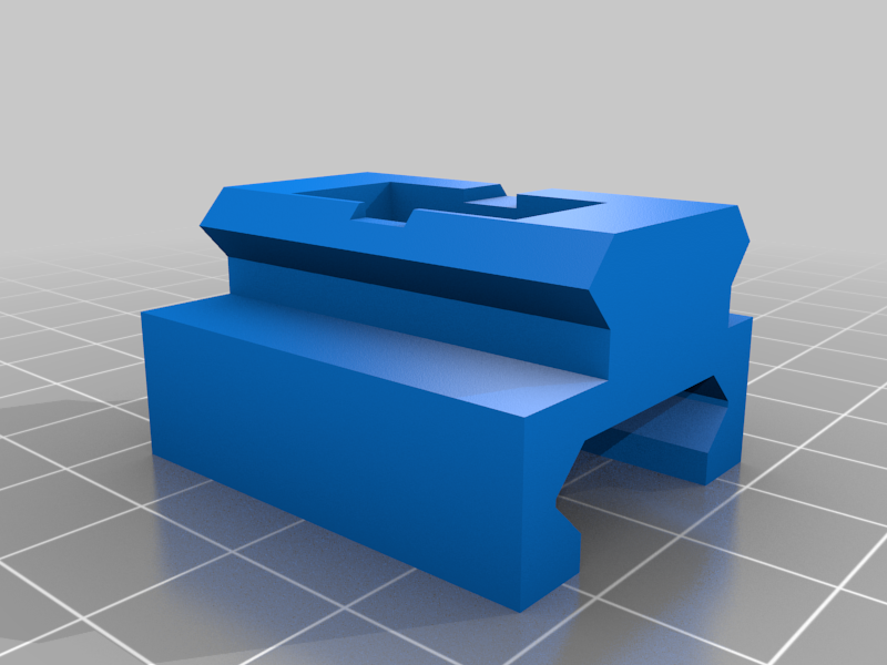 Flashlight Rail Mount Extension