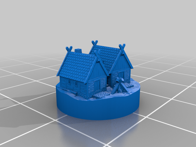Catan Scandinavian Player Pieces