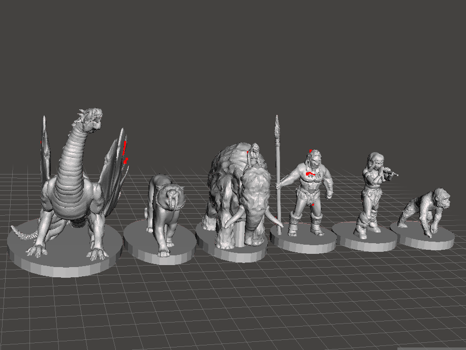 Printable Game Material for Kwanchai's Neolithic Ops