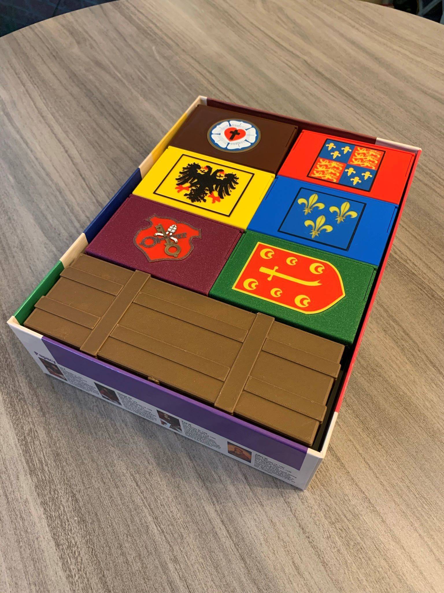 Here I Stand Board Game Inserts