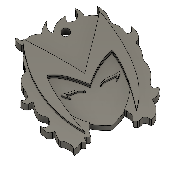 Scarlet Witch keychain