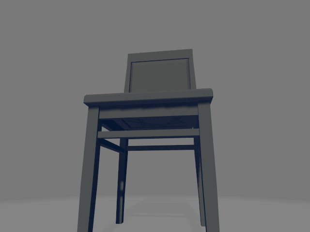 The chair...