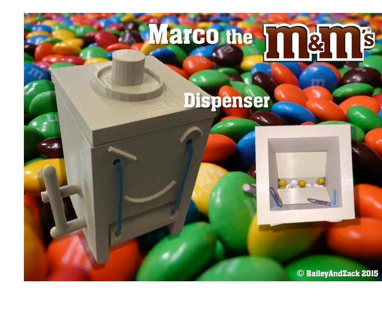 Marco the M&M Dispenser