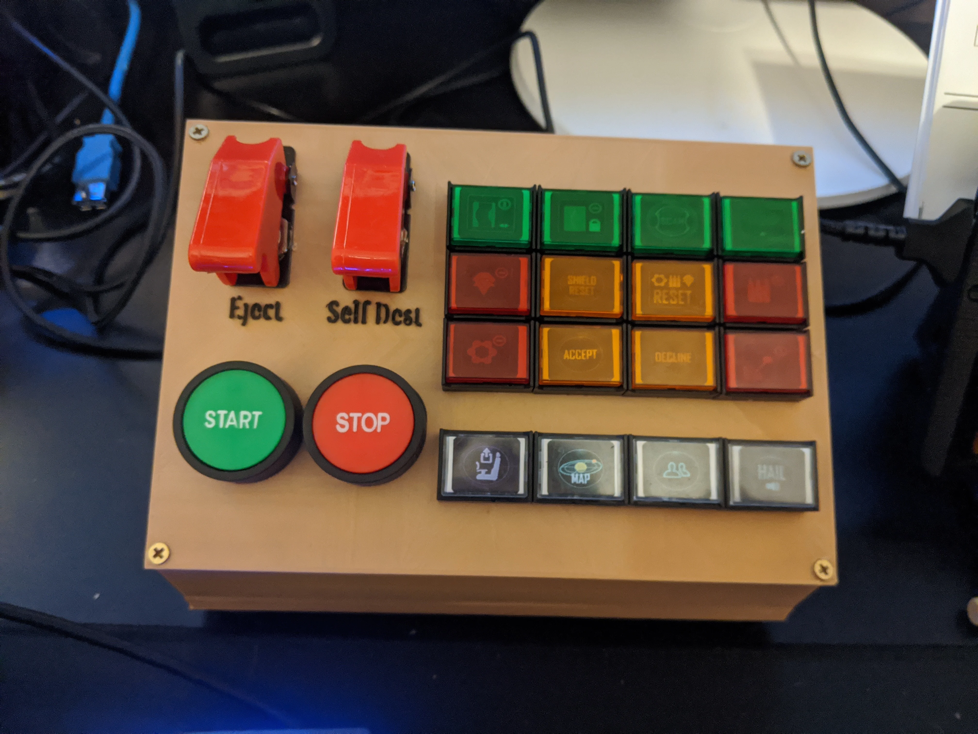 Star Citizen Control Panel 2