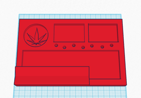 Rolling tray ( ADJUSTED VERSION )