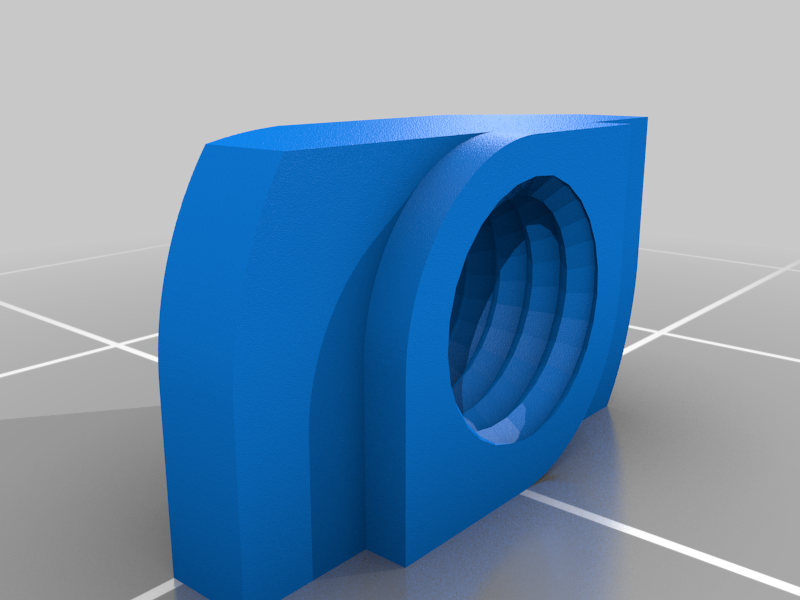 T-nut M4 drop-in rotating 2020 V-Slot, M4 thread