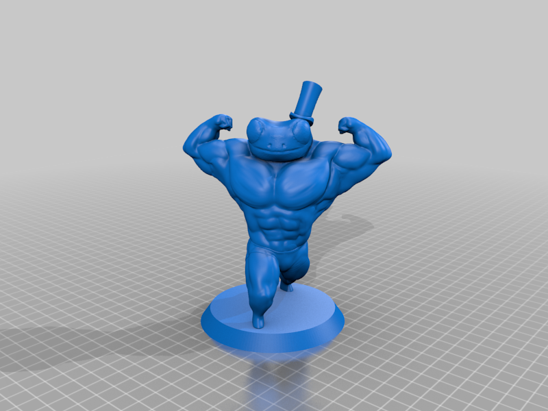 Buff Fred the frog