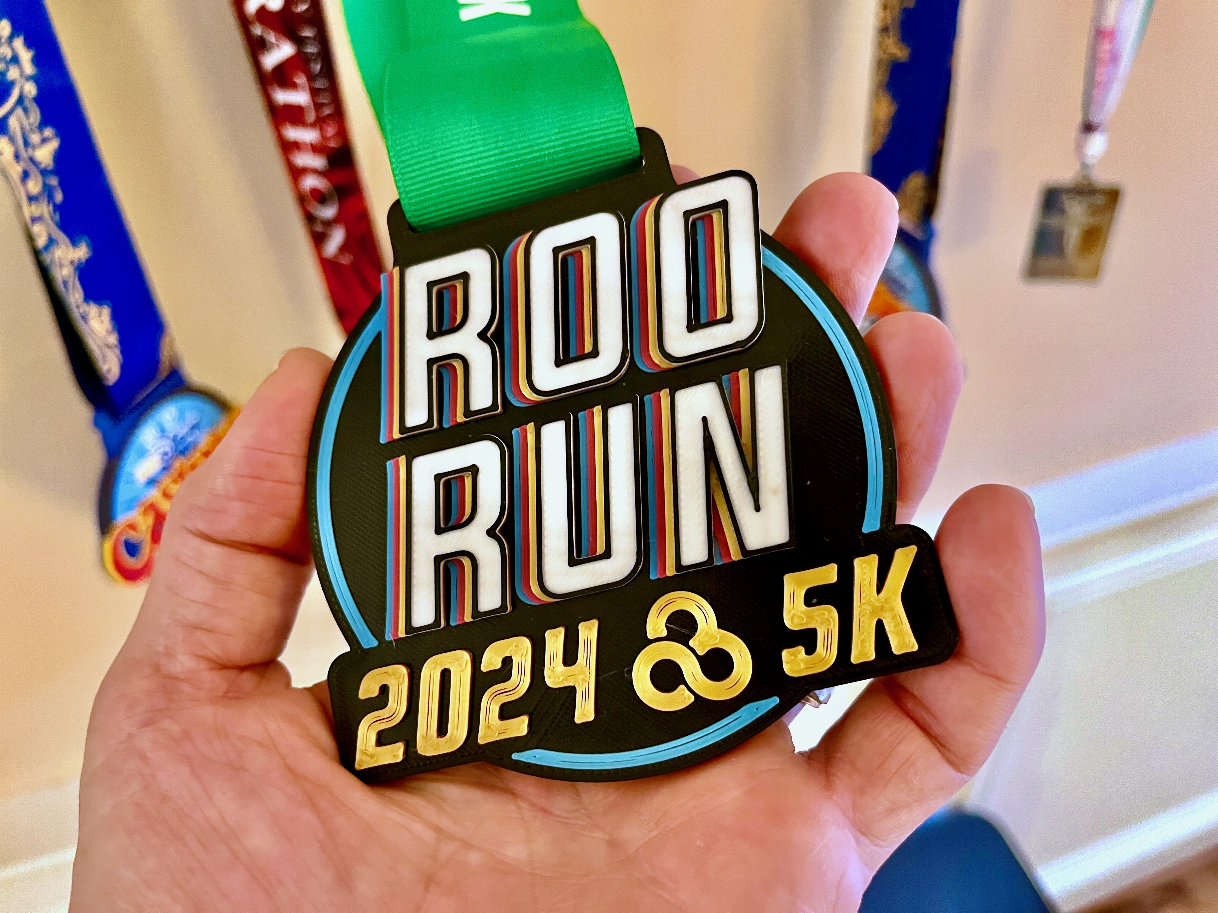 2024 Bonnaroo ROO RUN Medal