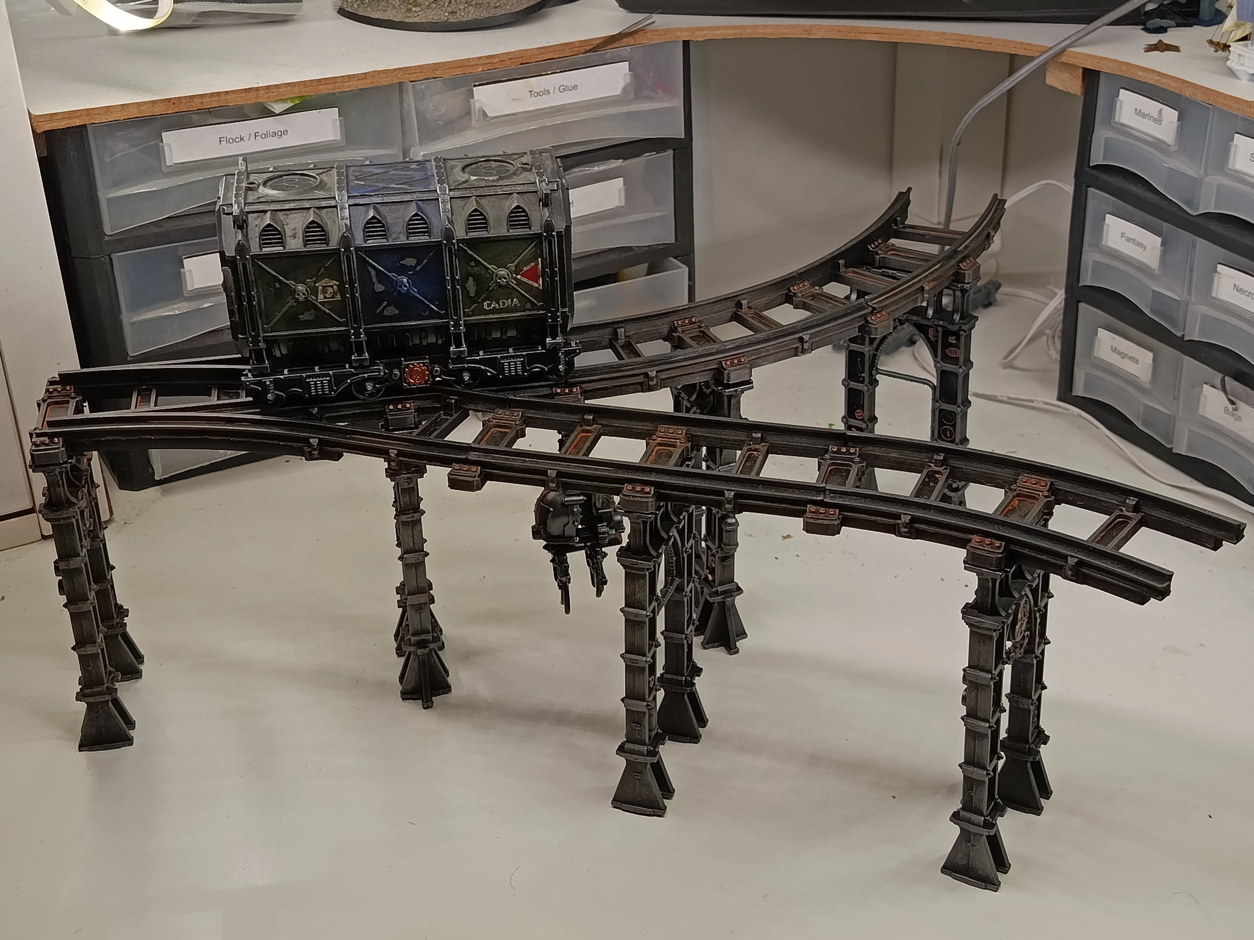 Sector Mechanicus Munitorum Rails