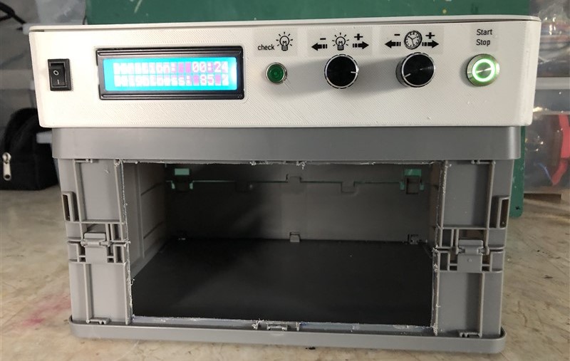 DIY UV-Led lightbox