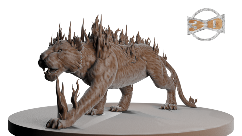 Shadow Flame Tiger