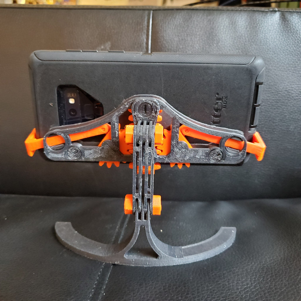 Mechanical Quick Grab/Release Phone Stand for Samsung Galaxy Note 9 with Otterbox case