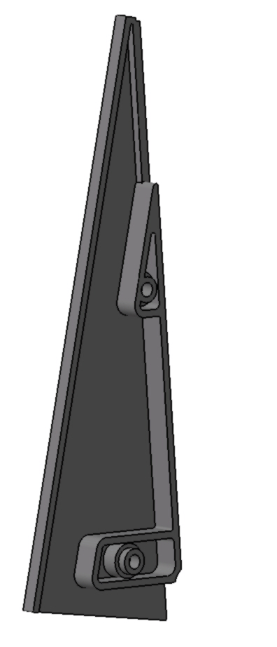 Wing mirror support spare part