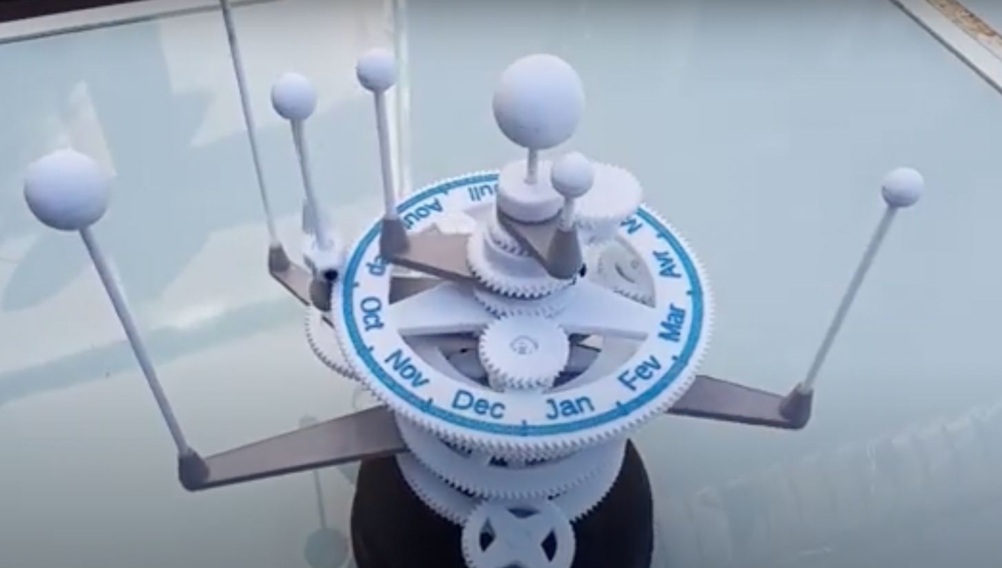 Motorized Planetarium
