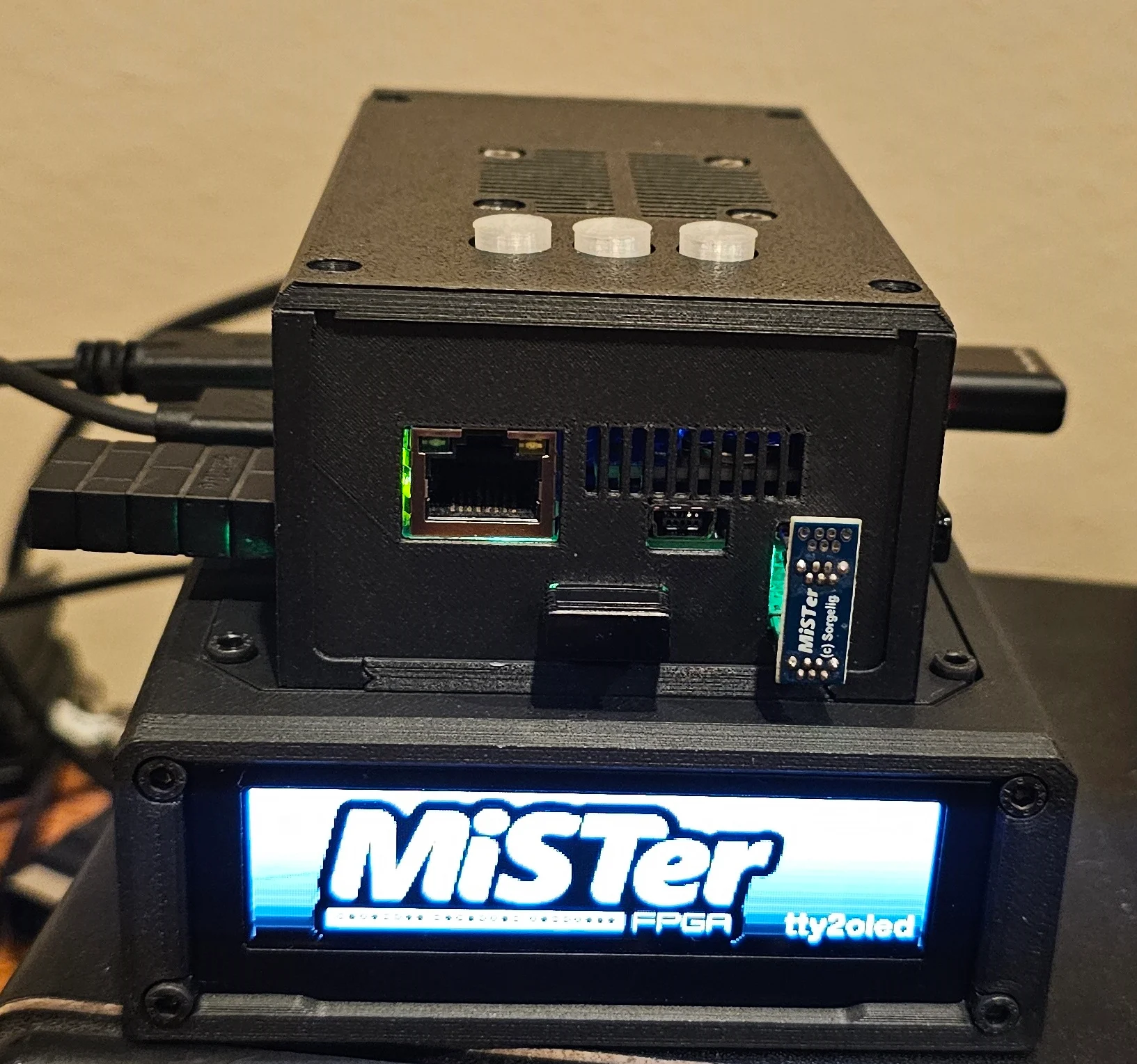 MiSTer FPGA Case  (Kacenray analog kit)