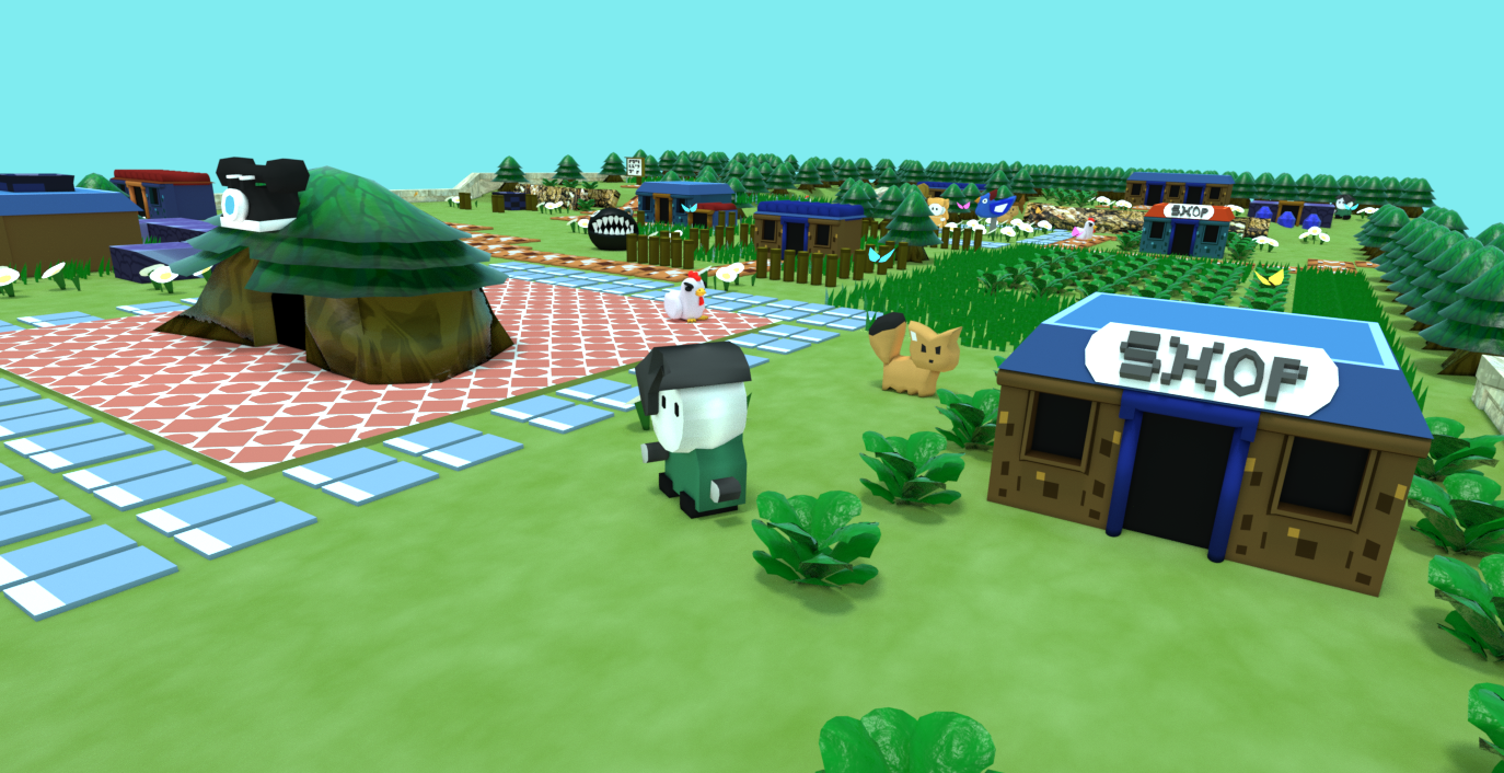 The Legend of Zelda: Link's Awakening - Mabe Village