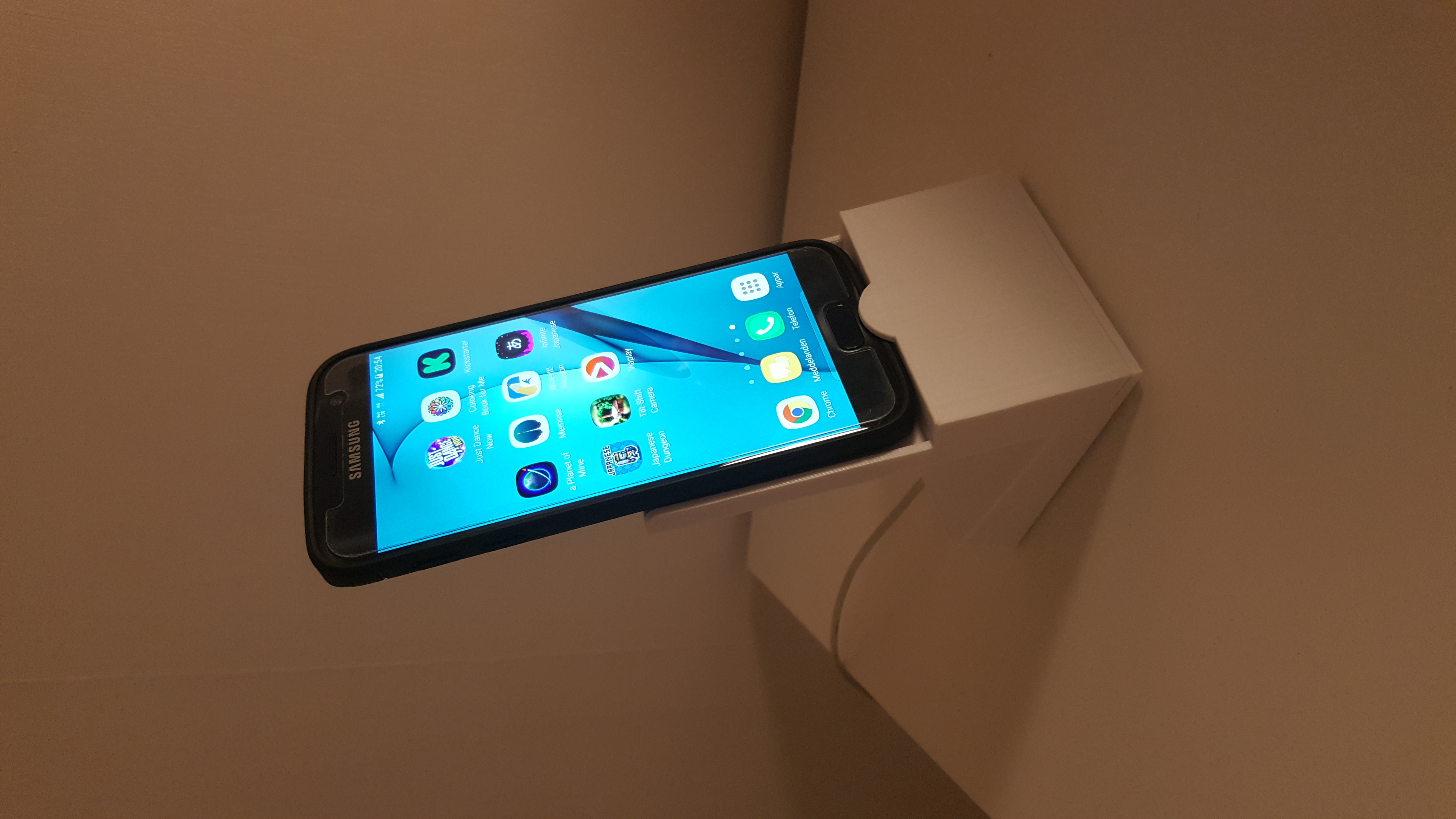 Mobile phone micro usb phone stand