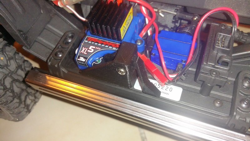 TRX-4 Traxxas TRX4 ESC external button