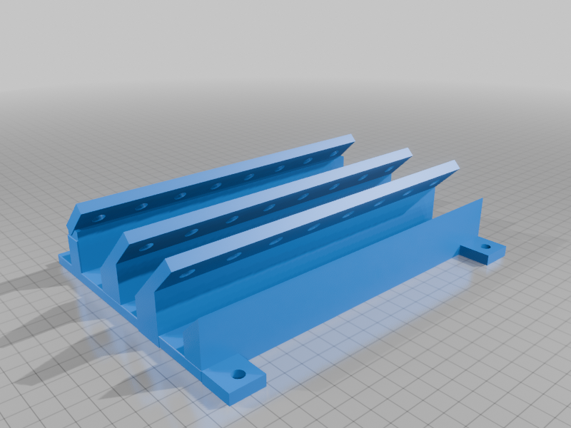 Wall Mount Organizer for 1/4 Shank Router Bits