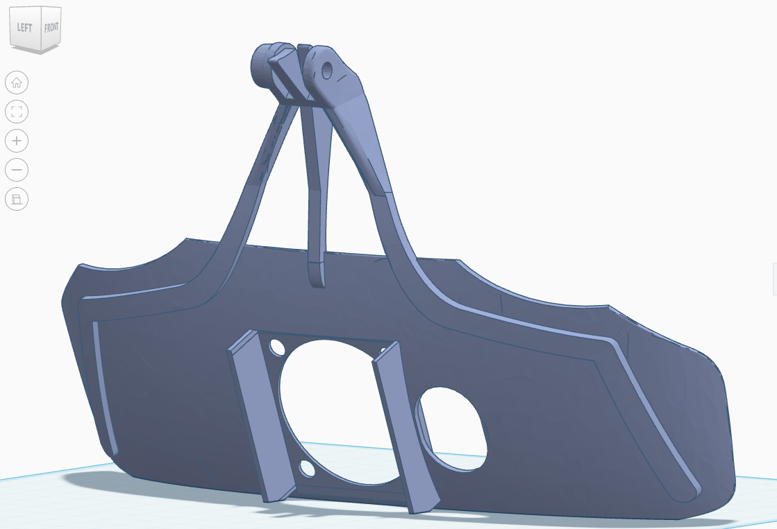 Magnetic Index Mount for Vive Facial Tracker plus Frunk Fan