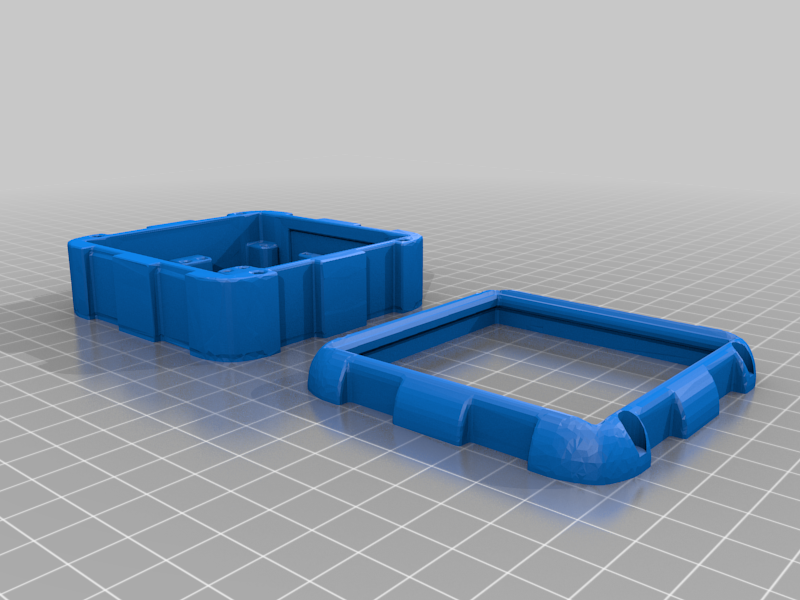 LED MATRIX CASE - Max7219 x 4 - bluePill