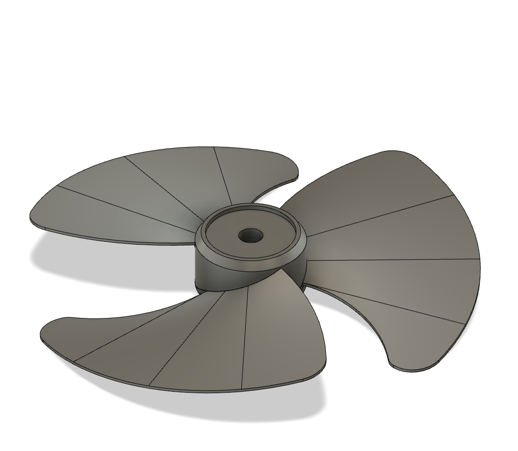 fan body and blades
