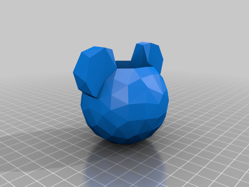 Planter - Pot MickeyMouse Lowpoly