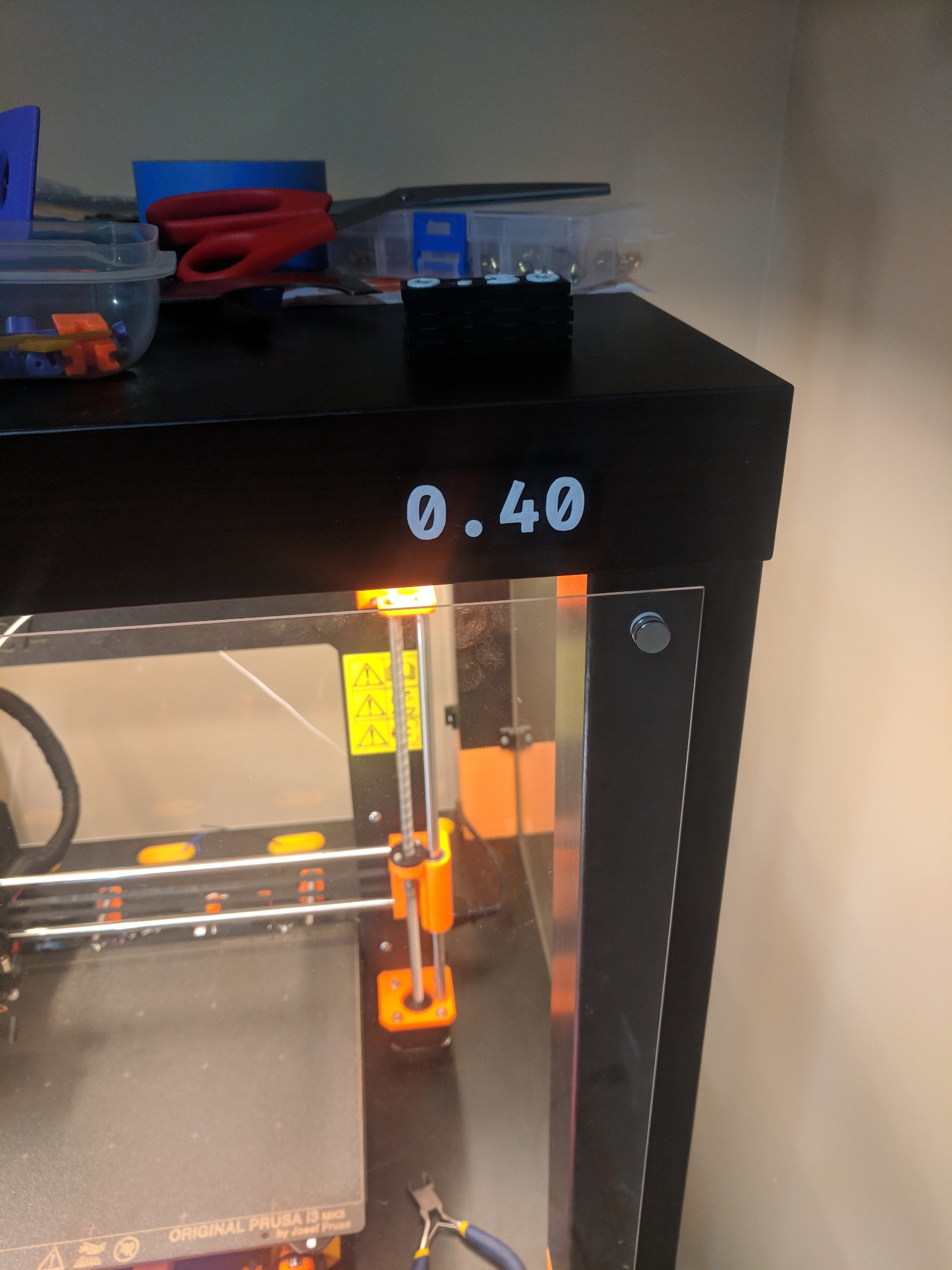 Magnetic Nozzle Diameter Sign