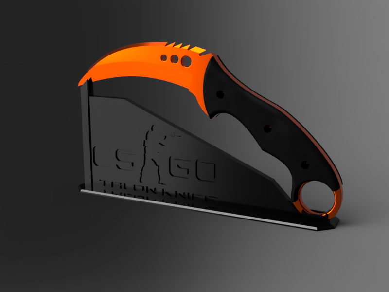 CSGO Talon Knife [new version on printables(read desc)]