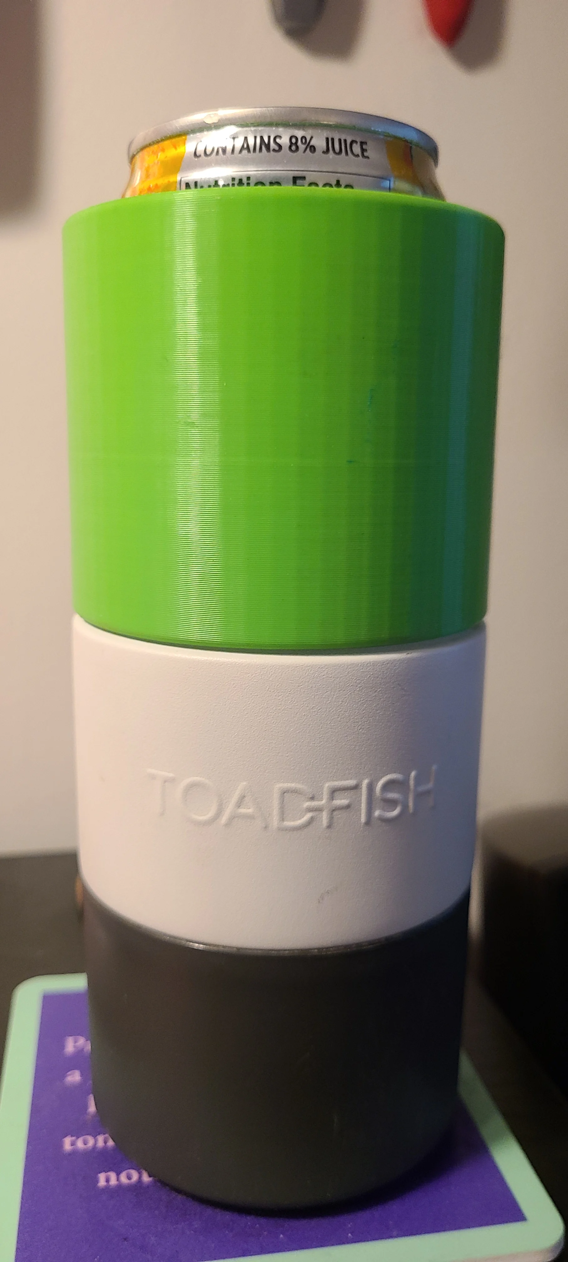 Toad Fish coozy extender adapter