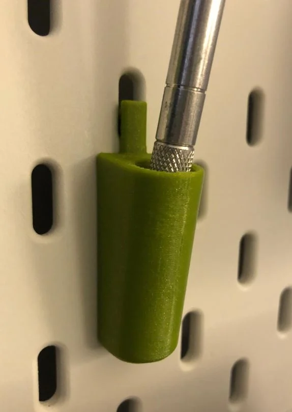 Ikea Skadis Xacto Knife Holder