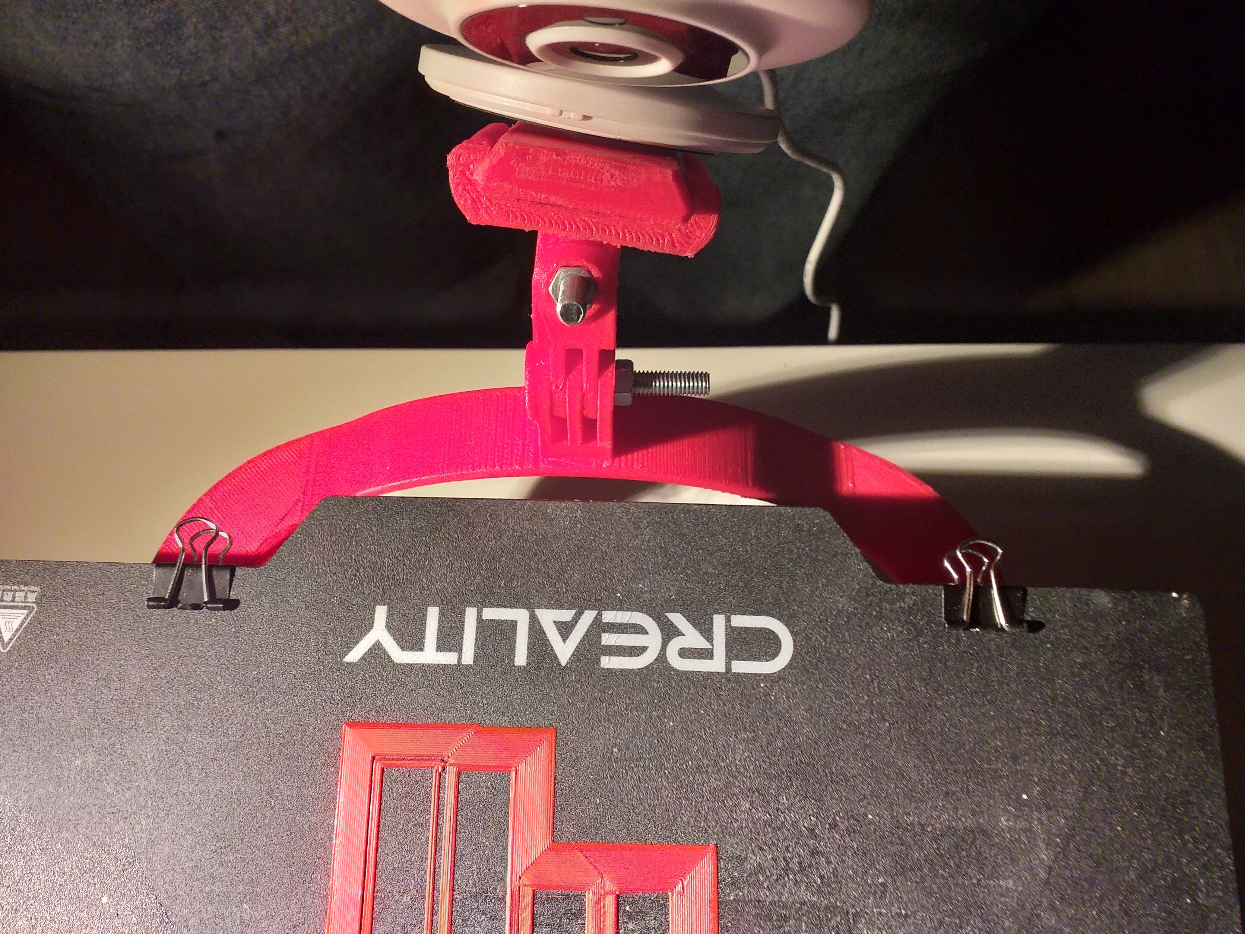 Ender 3 Bed handle + camera mount