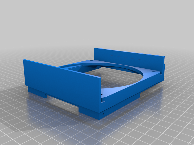 WellFan - Mean Well LRS-350-24 120mm FAN adapter mod for Ender 3