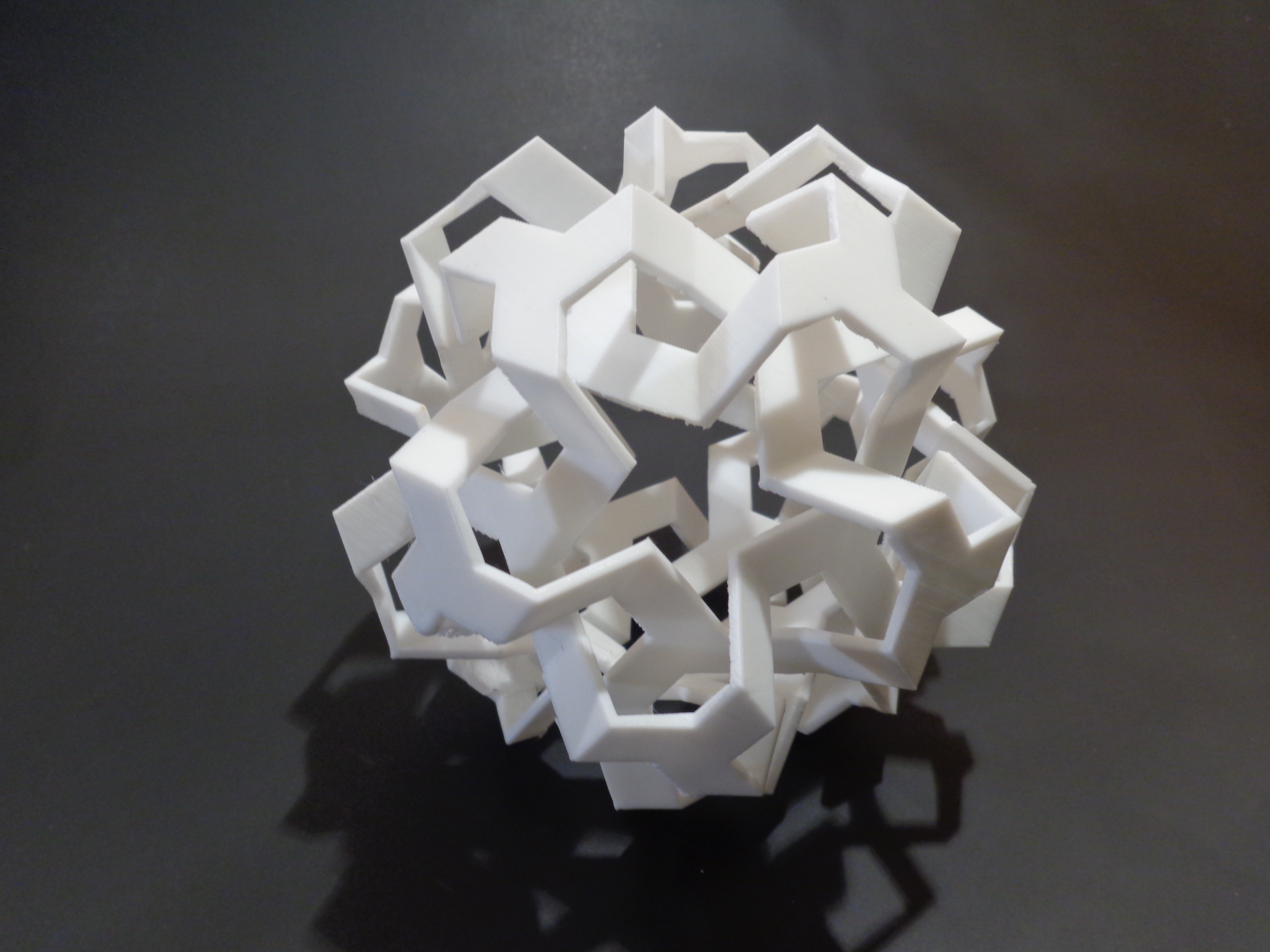 ROELOFS ICOSAHEDRAL POLYKNOT 2