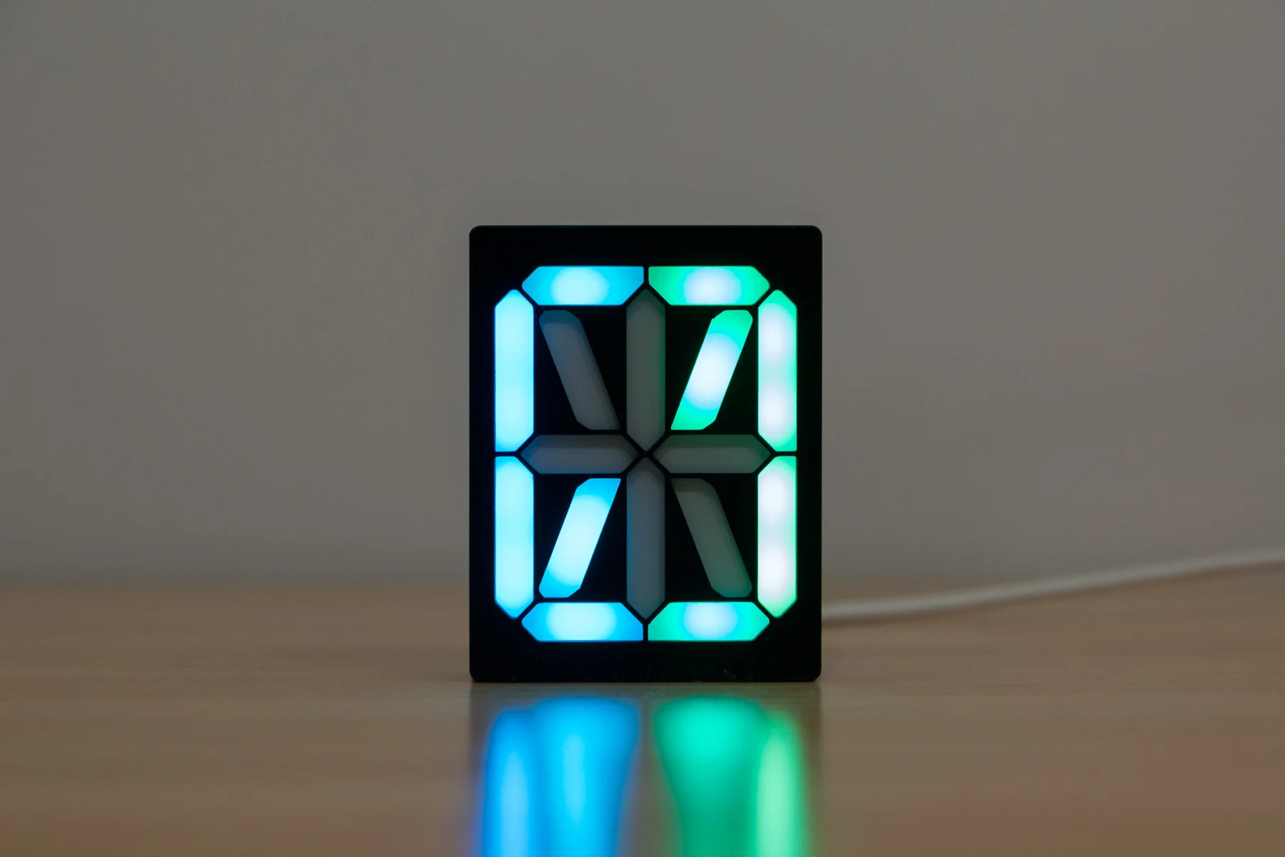 16 Segment Display (Single LED Strip)