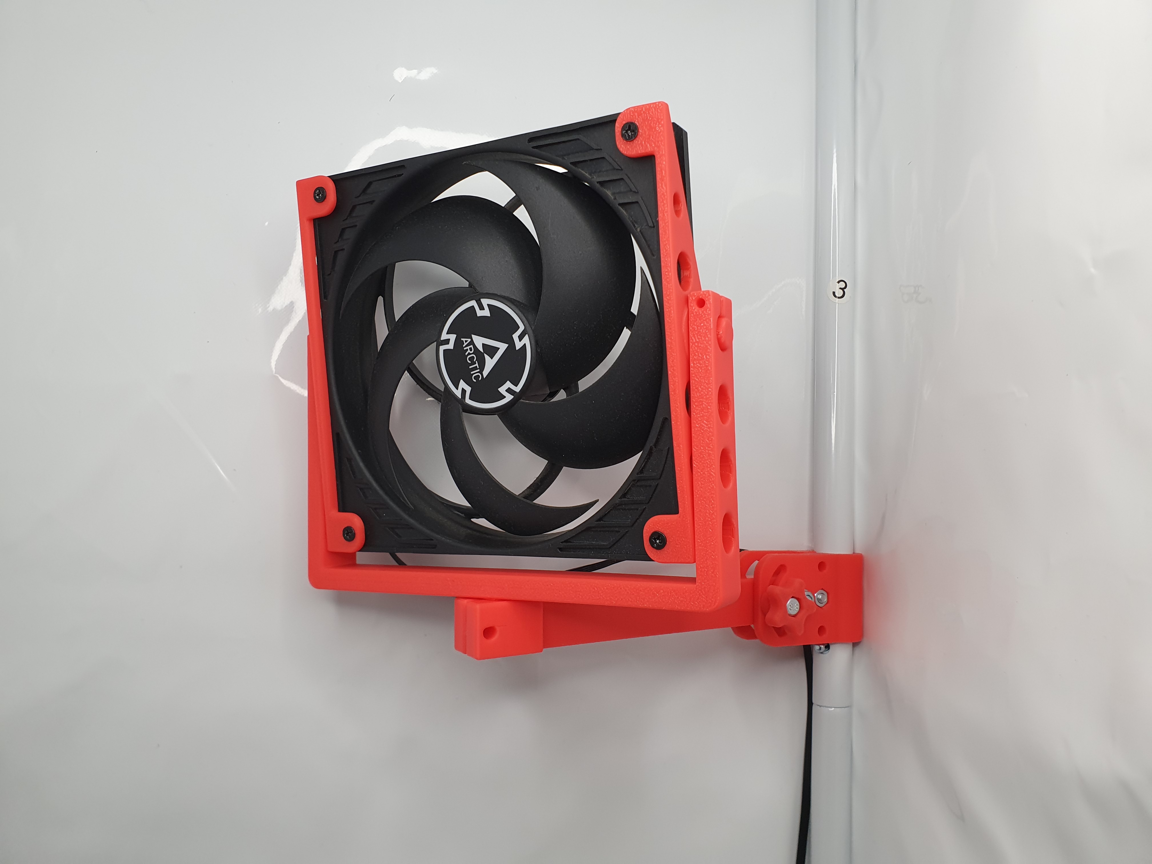 Growbox Growzelt Umluft Lüfterhalter für PC Lüfter Growtent Fan Clip