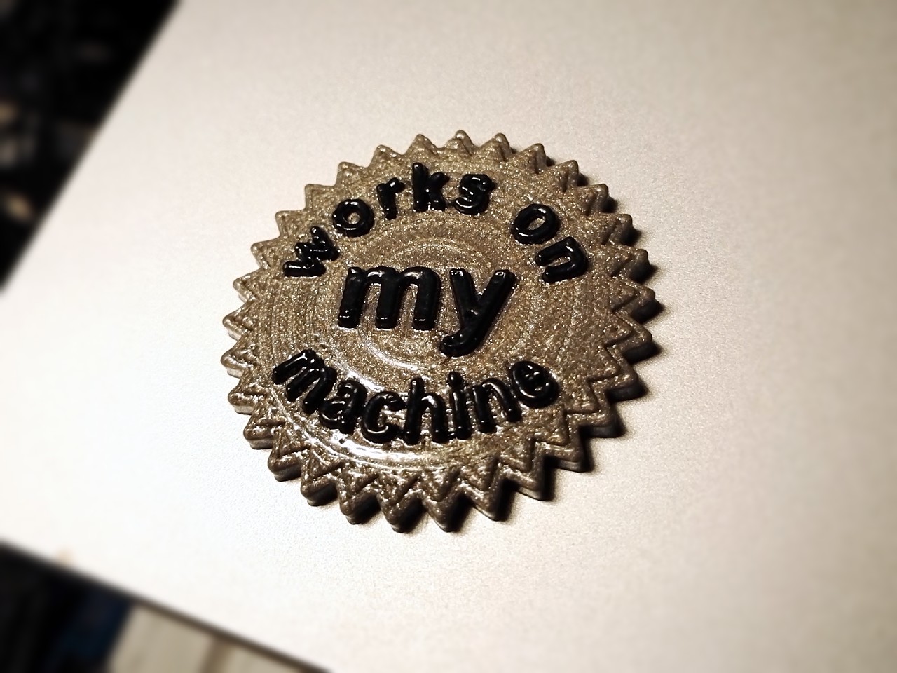 Works on My Machine certification badge