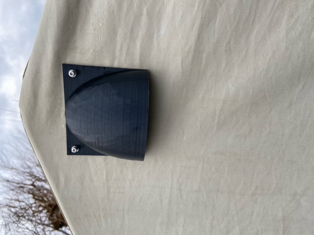 Zelt Hutze Lüftungshutze 12cm