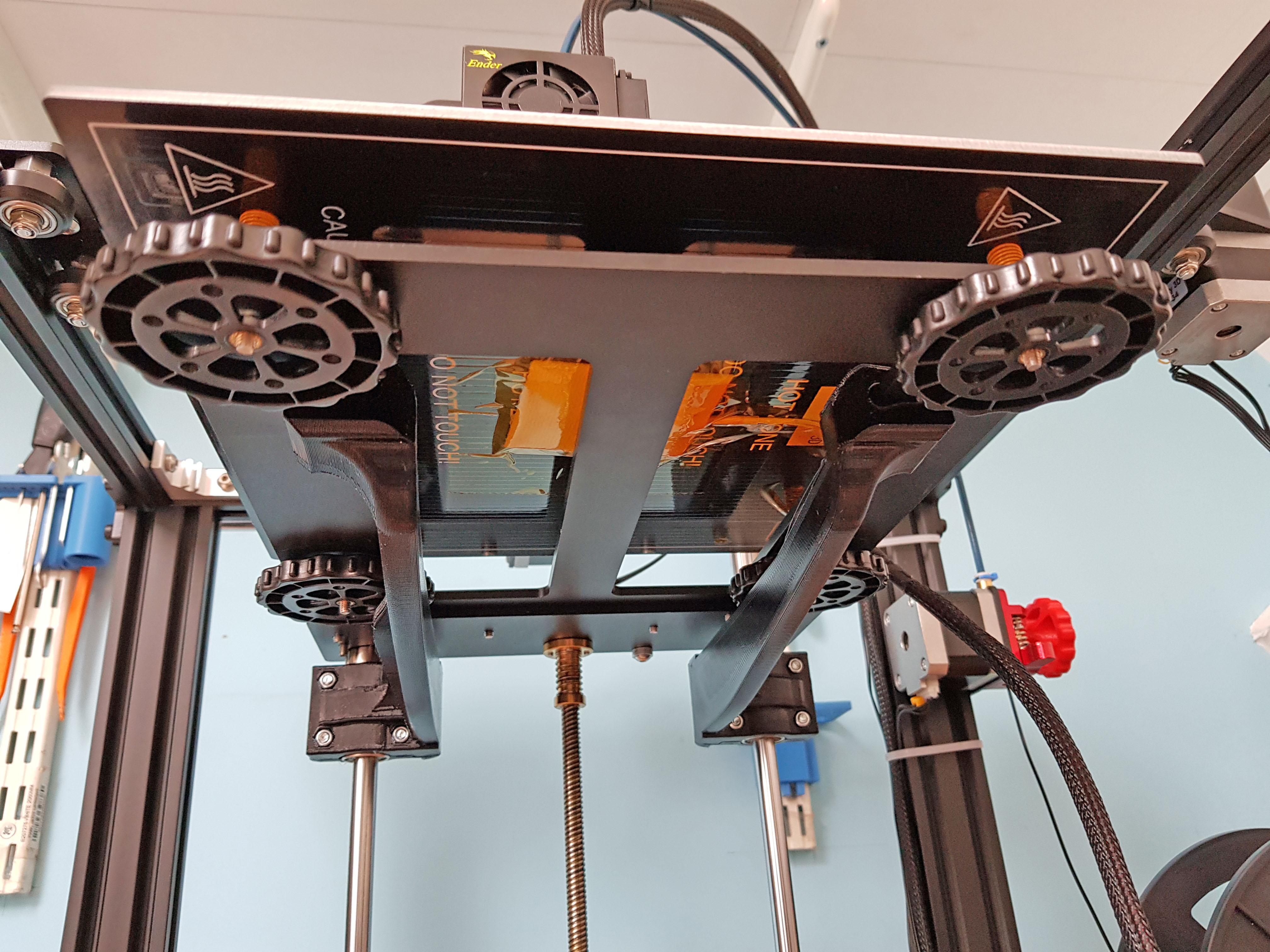 Ender 5 bed supports - Super Struts Remix