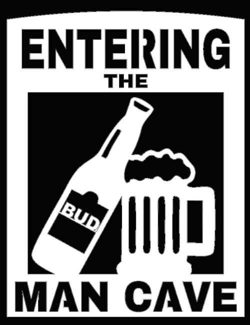 Mancave Plaque