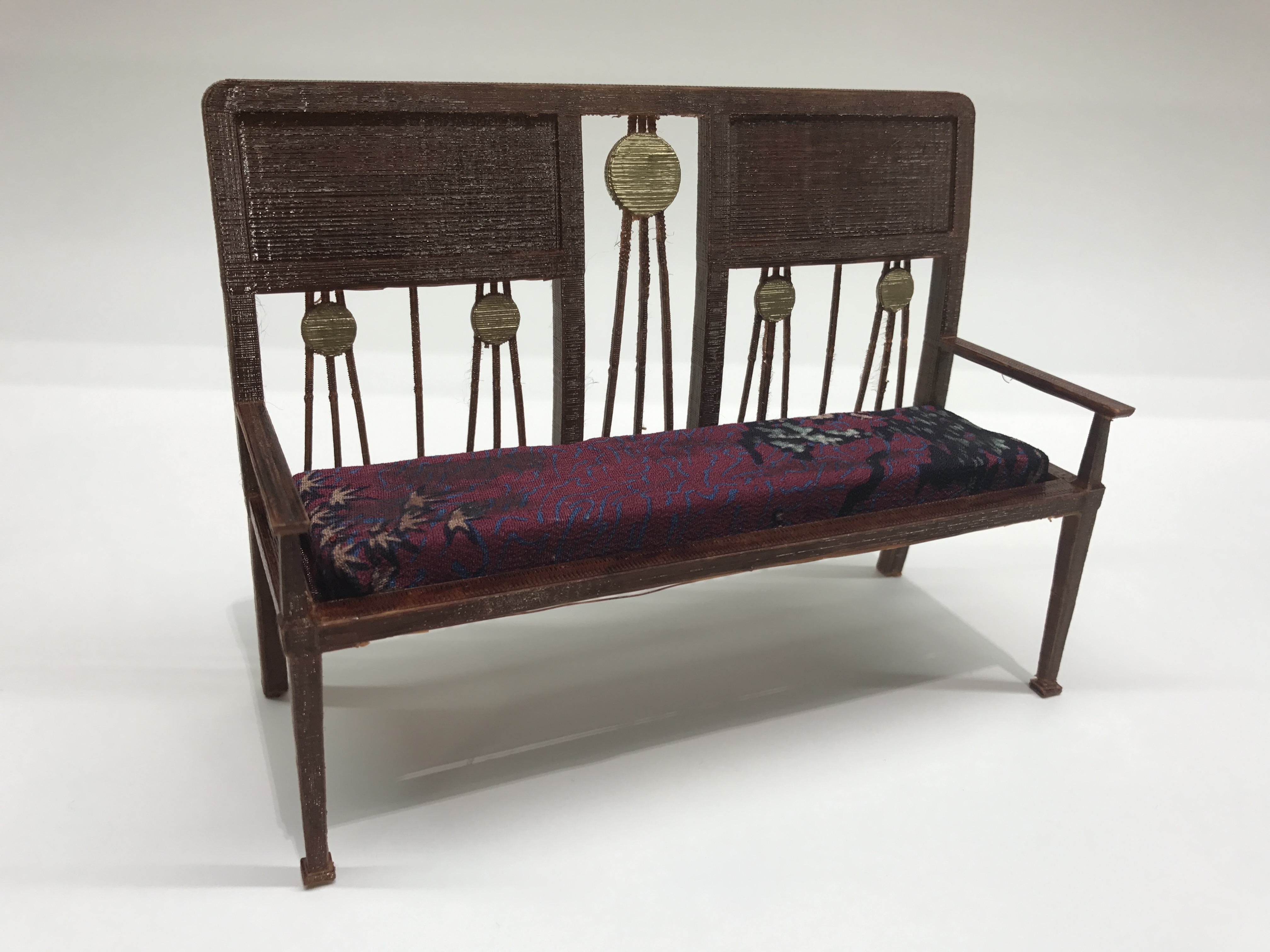 Art Nouveau Bench