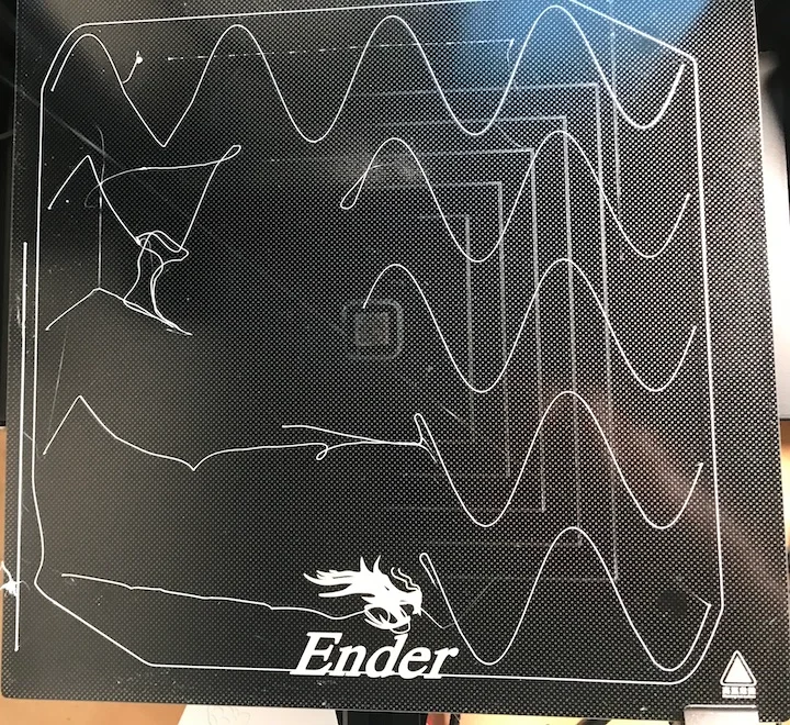 Sine wave bed leveling test